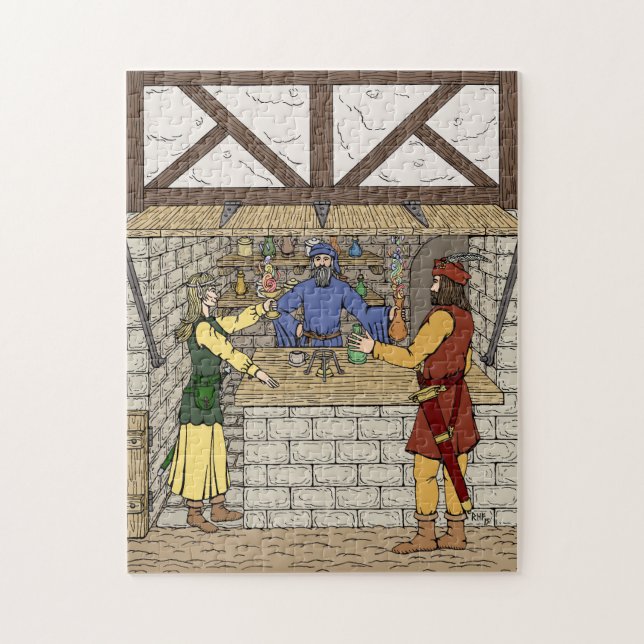 Puzzle Fantasía Apothecary Shop (Vertical)