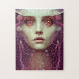 Puzzle Fantasía de la mujer jellyfish