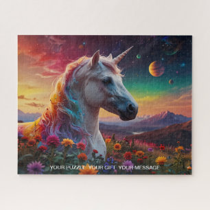Puzzle Fantasía de Unicornio encantada