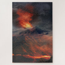 Fantasía Erupción volcánica