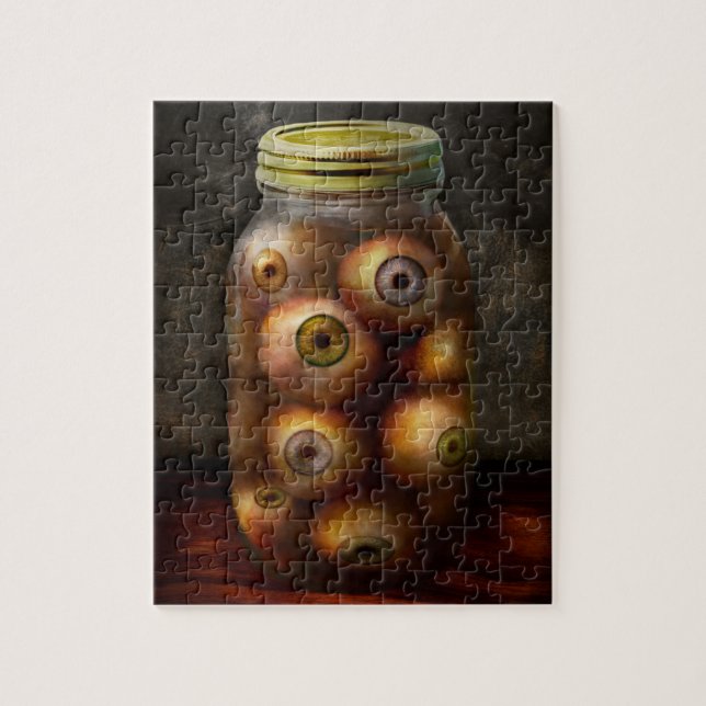 Puzzle Fantasía - espeluznante - he tenido siempre ojos (Vertical)