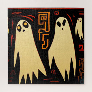 Puzzle Fantasía Fantasía Egipcia Fantasma Halloween (2)