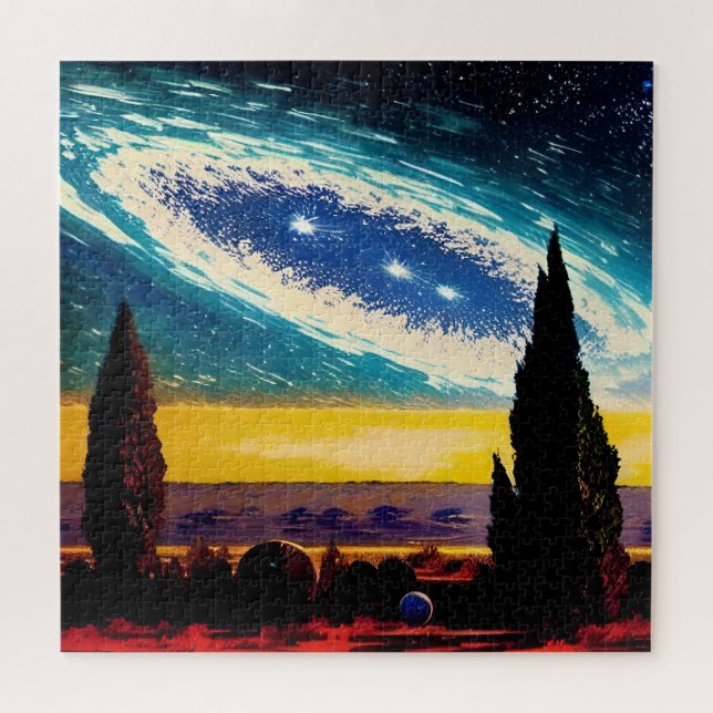 Puzzle Fantasía Paisaje de Ballet Cosmérico (Horizontal)