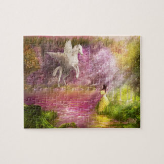 Puzzle Fantasía - Pegasus - El jardín encantado
