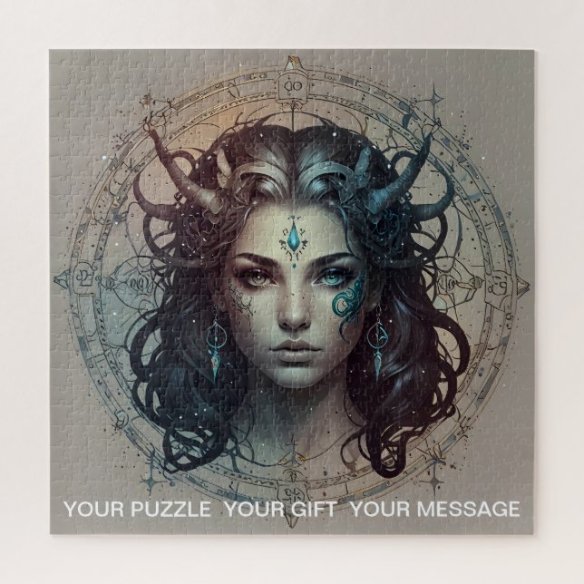 Puzzle Fantasía Resumen Rótulo celestial Zodiaco Dreamsca (Vertical)