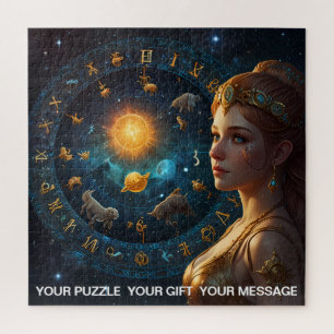 Puzzle Fantasía Resumen Rótulo celestial Zodiaco Dreamsca