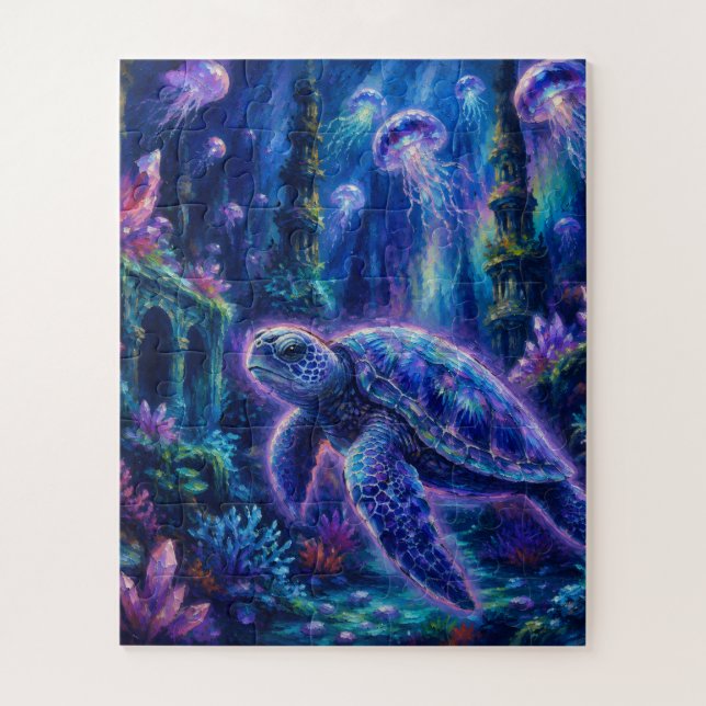 Puzzle FantasíaDeTortugaMarina (Vertical)