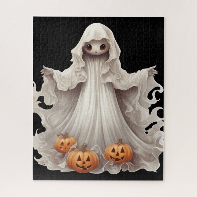 Puzzle fantasma de Halloween (Vertical)