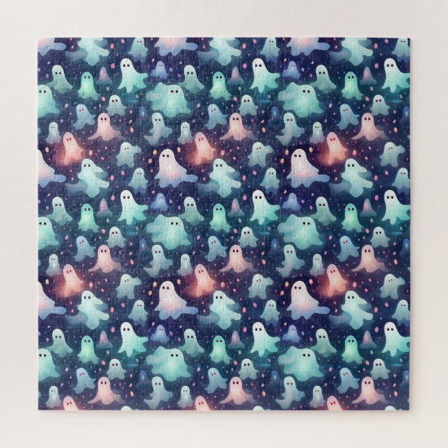 Puzzle Fantasma de Halloween y Goblins (Vertical)