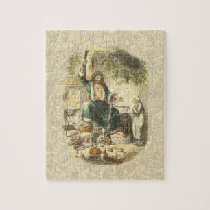 Puzzle Fantasma de la Navidad Presente Scrooge