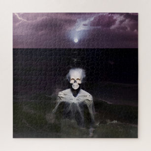 Puzzle Fantasma en el mar - Pintura al óleo