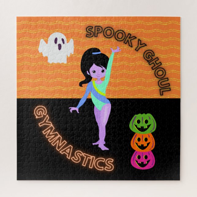 Puzzle Fantasma Ghoul Gymnastics Monster Gymnast Hallowee (Vertical)