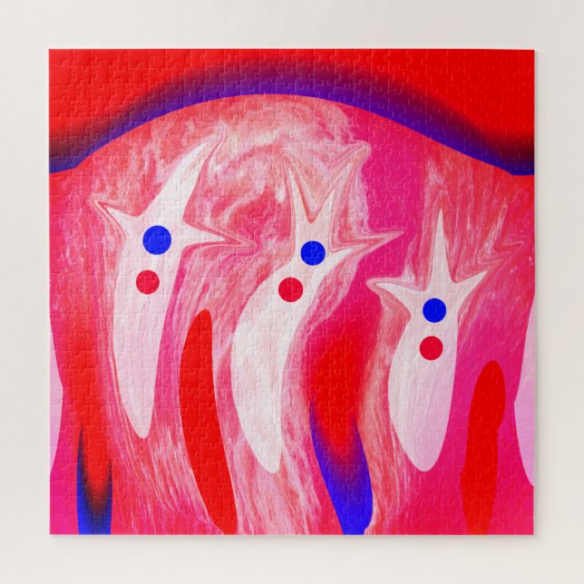 Puzzle Fantasmas de navidades (Vertical)