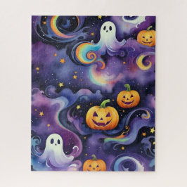 Puzzle Fantasmas en órbita, diversión espeluznante en un 