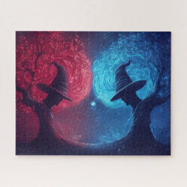 Puzzle Fantasy Duel de Gorras de asistentes brillantes