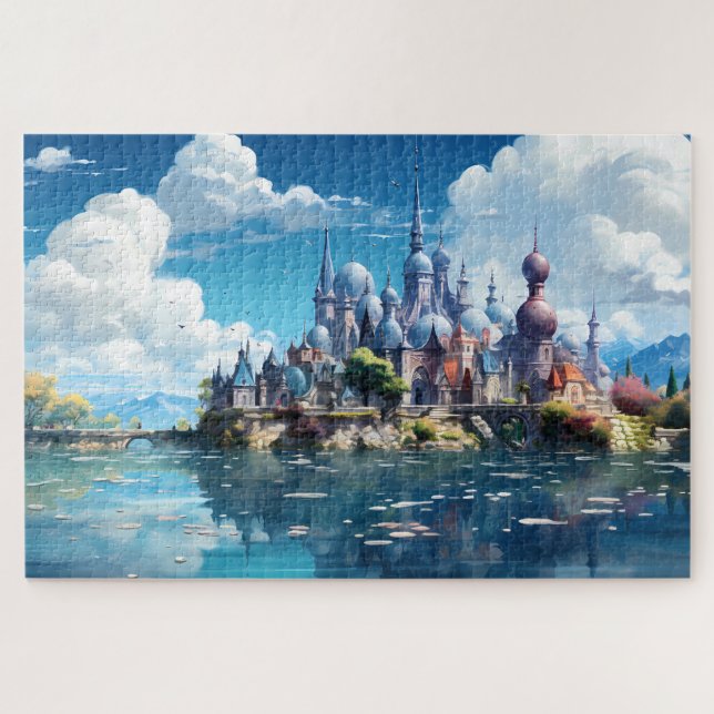 Puzzle Fantasy Seaside Kingdom (Horizontal)