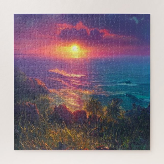 Puzzle Fantasy Sunset (Vertical)