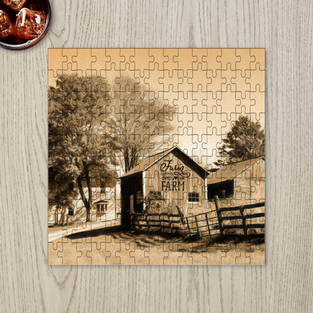 Puzzle Farm Sweet Farm Country Homestead (Subido por el creador)