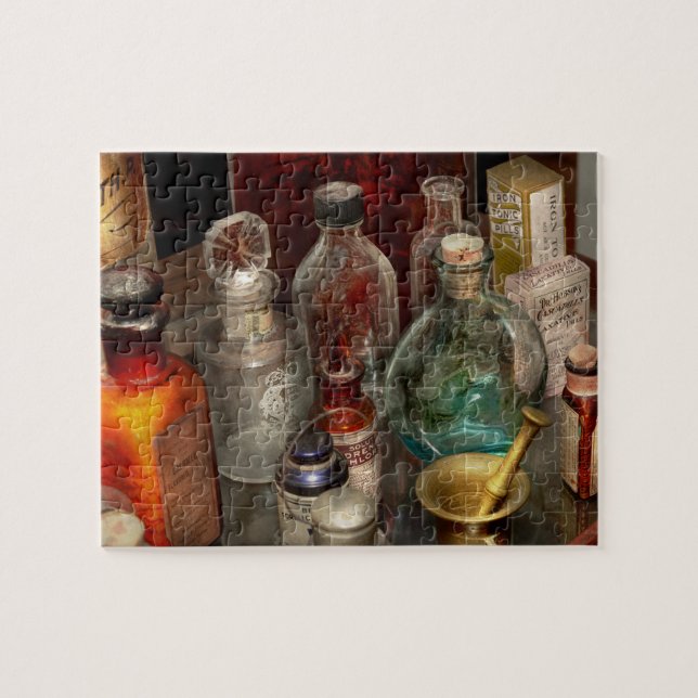 Puzzle Farmacia - Escoja su veneno (Horizontal)