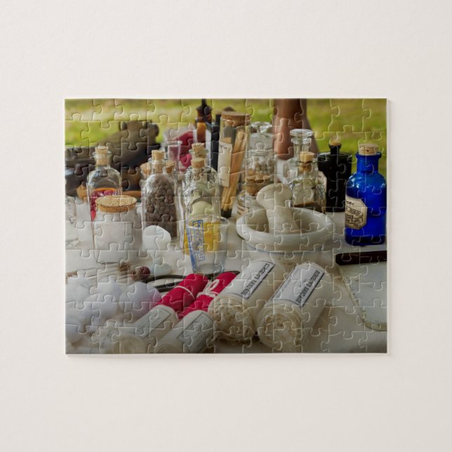 Puzzle Farmacia - Kit de campo de guerra civil (Horizontal)