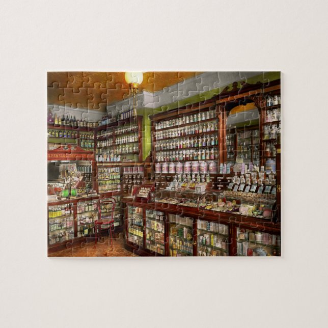 Puzzle Farmacia - la farmacia de Sr. Jones 1907 (Horizontal)