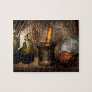 Puzzle Farmacia - Mortero - Remedios caseros