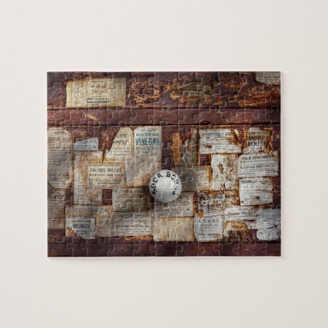 Puzzle Farmacia - Rótulos de la época (Horizontal)