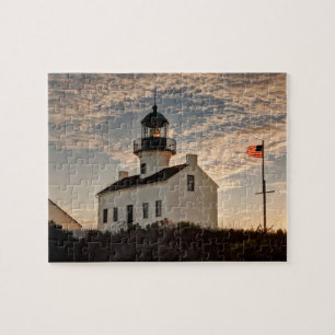 Puzzle Faro al atardecer, California