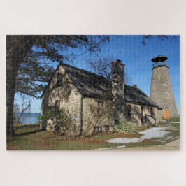 Puzzle Faro Barcelona de Nueva York Lago Erie