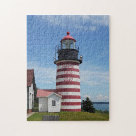 Puzzle Faro Bicentenario de Quoddy Maine1820 2020