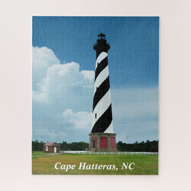 Puzzle Faro CN de Bancos Exteriores Cabo Hatteras (Vertical)