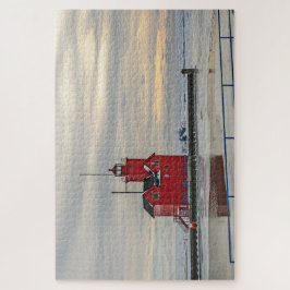 Puzzle Faro conocido como el gran rojo en Holanda Michiga