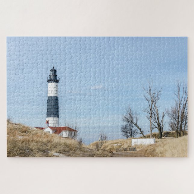 Puzzle Faro de Big Sable Point y Torre (Horizontal)