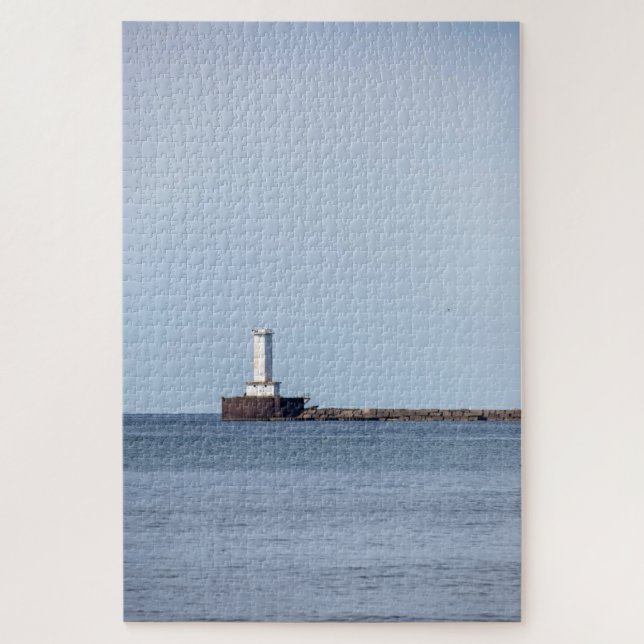 Puzzle Faro de Buffalo Harbour (Vertical)