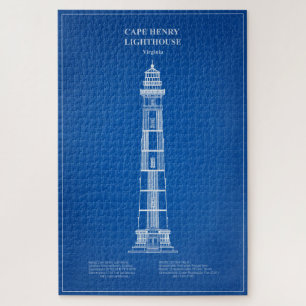 Puzzle Faro de Cape Henry - Virginia - AD