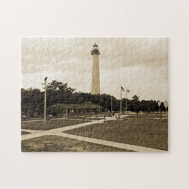 Puzzle Faro de Cape May (Horizontal)