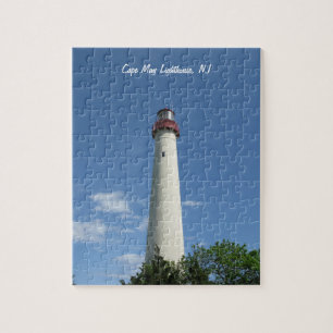 Puzzle Faro de Cape May en Nueva Jersey