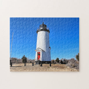 Puzzle Faro de Cape Poge, Massachusetts Chappaquiddick