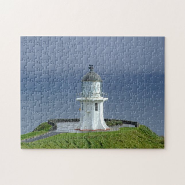Puzzle Faro de Cape Reinga, Maorí/Nueva Zelanda (Horizontal)