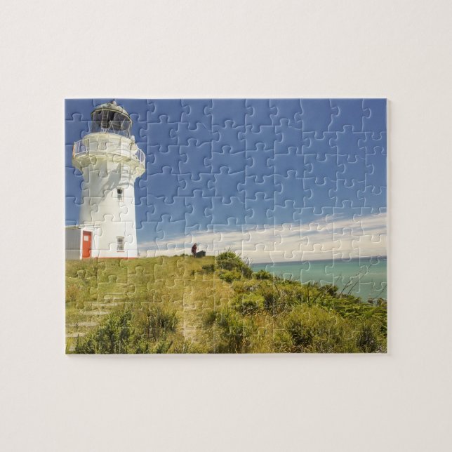 Puzzle Faro de East Cape, Eastland, Nueva Zelanda (Horizontal)