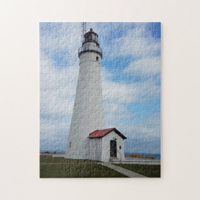 Puzzle Faro de Fort Gratiot Michigan (Vertical)
