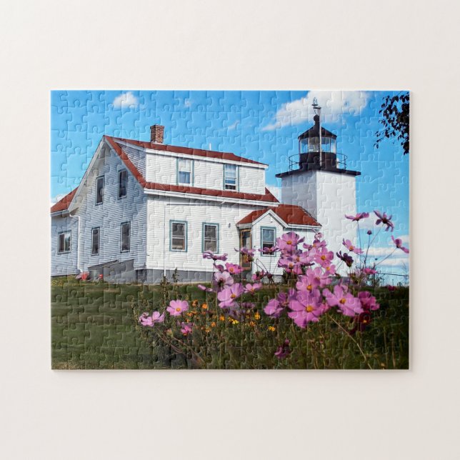 Puzzle Faro de Fort Point, Maine (Horizontal)