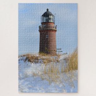 Puzzle Faro de invierno