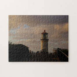 Puzzle Faro de Kilauea en Dusk