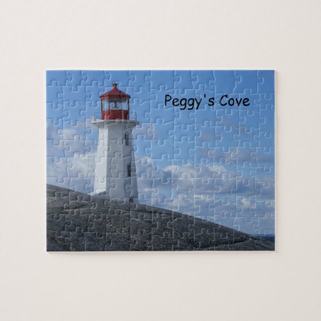 Puzzle Faro de la ensenada de Peggy (Horizontal)