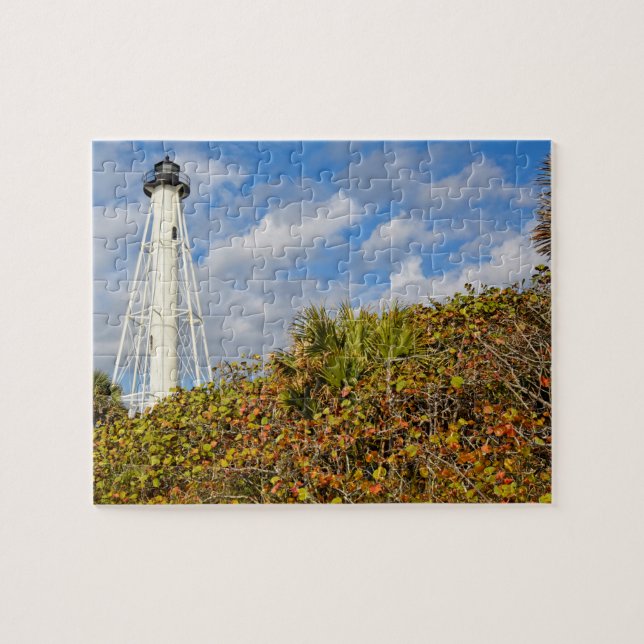 Puzzle Faro de la isla de Gasparilla - 8x10 - 110 PC (Horizontal)