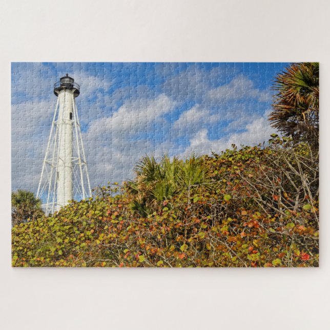 Puzzle Faro de la isla Gasparilla - 20x30 - 1014 pcs (Horizontal)
