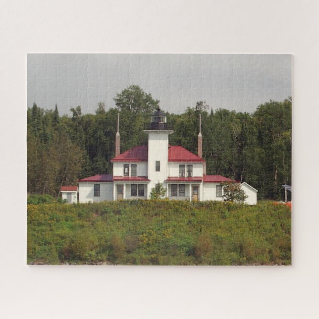 Puzzle Faro de la isla Raspberry (Horizontal)