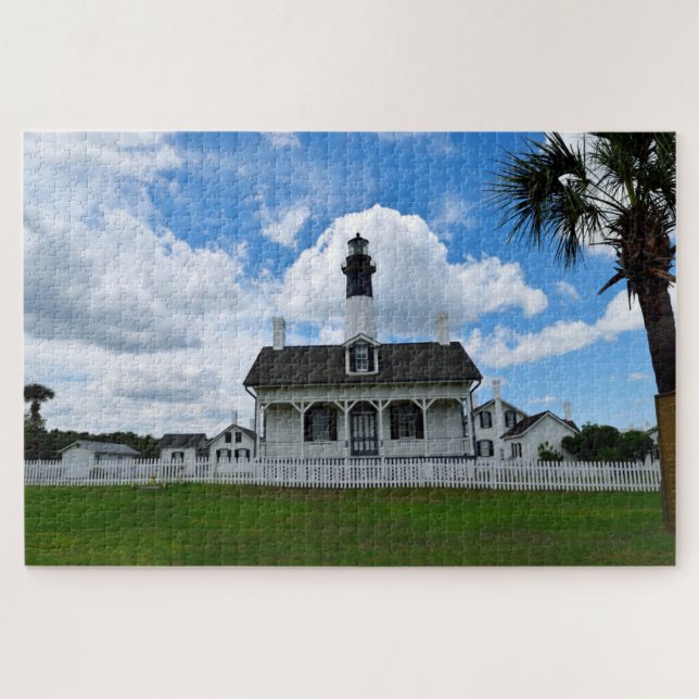 Puzzle Faro de la isla Tybee, Georgia (Horizontal)