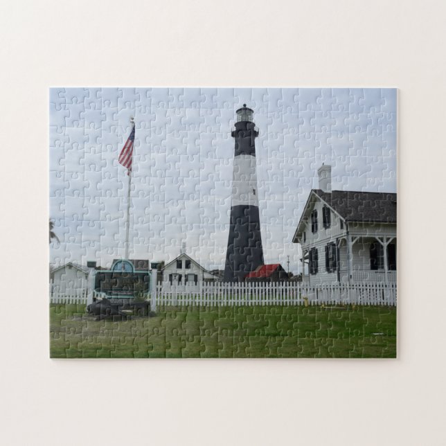 Puzzle Faro de la isla Tybee, isla Tybee, Georgia (Horizontal)